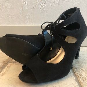 A.N.A Black Heels size 10